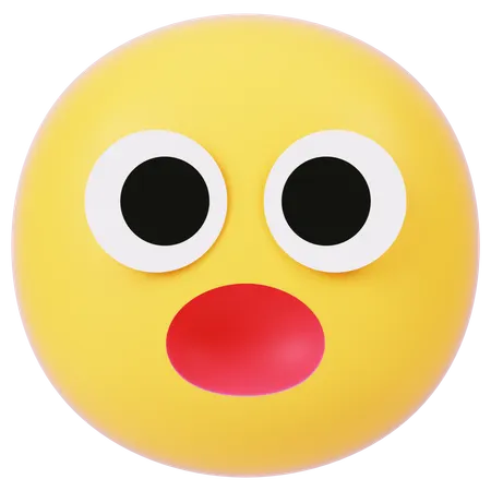 Shocked  3D Icon