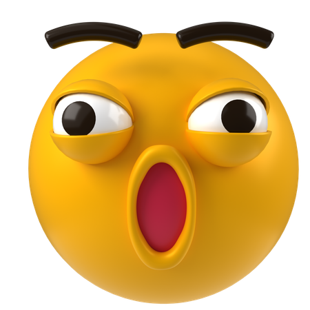 Shocked  3D Icon