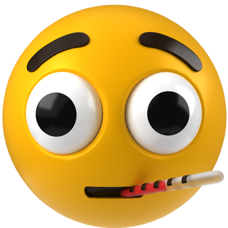 Shocked Emoji  3D Icon