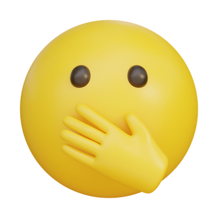 Shocked Emoji  3D Icon