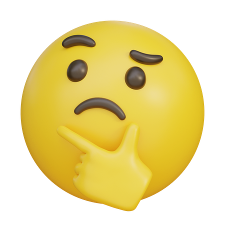 Shocked Emoji  3D Icon