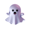 3d shocked ghost