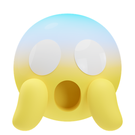 Shocking Face  3D Icon