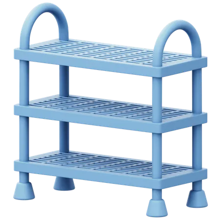 Shoe Rack  3D Icon