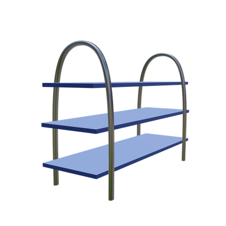 Shoe Rack  3D Icon