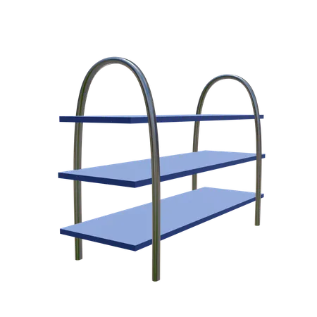 Shoe Rack  3D Icon