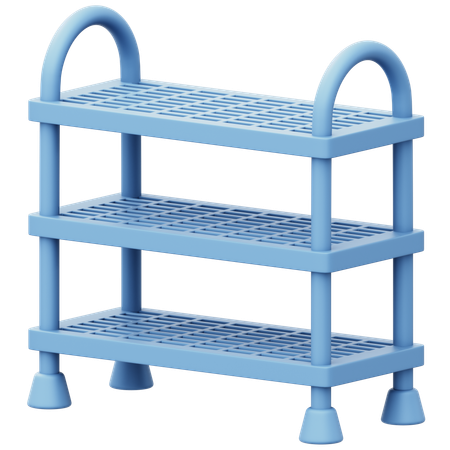 Shoe Rack  3D Icon