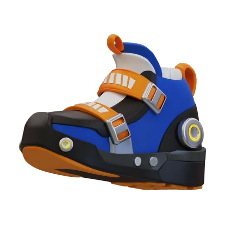Shoes Cyberpunk  3D Icon