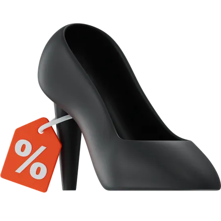 Shoes discount  3D Icon