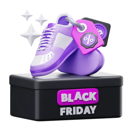 Shoes Discount  3D Icon