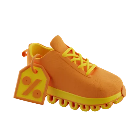 Shoes Discount  3D Icon