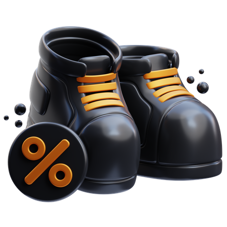 Shoes Discount  3D Icon