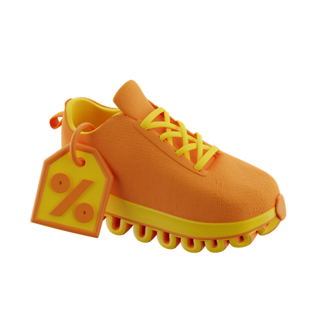 Shoes Discount  3D Icon