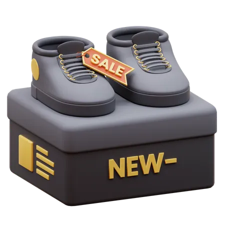 Shoes for Sale  3D Icon