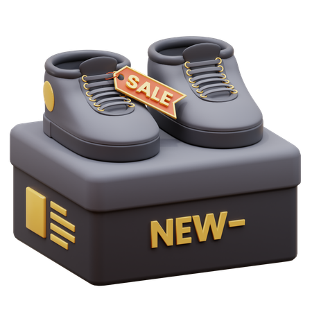 Shoes for Sale  3D Icon