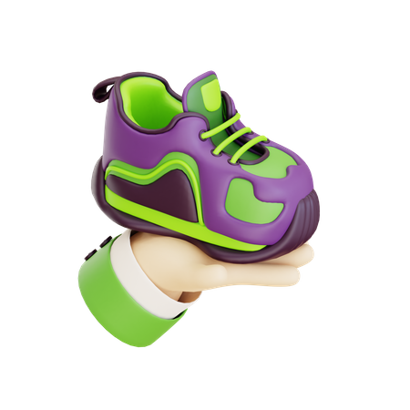 Shoes Hand  3D Icon