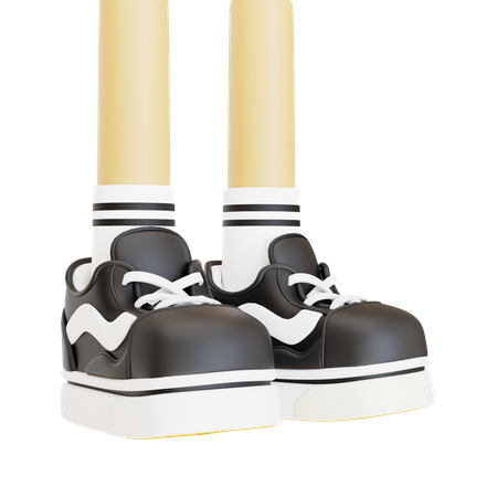 Shoes Leg  3D Icon