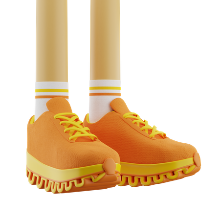 Shoes Legs  3D Icon