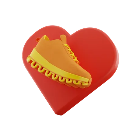 Shoes Love  3D Icon