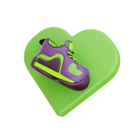 Shoes Love  3D Icon