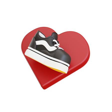 Shoes Love  3D Icon