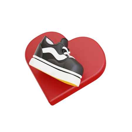 Shoes Love  3D Icon