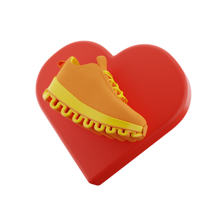 Shoes Love  3D Icon