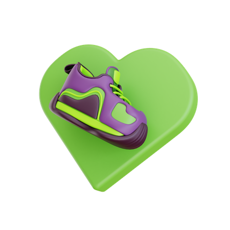 Shoes Love  3D Icon
