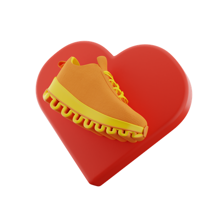 Shoes Love 3D Icon