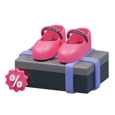 Shoes offer  3D Icon