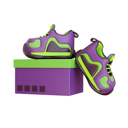 Shoes Parcel  3D Icon