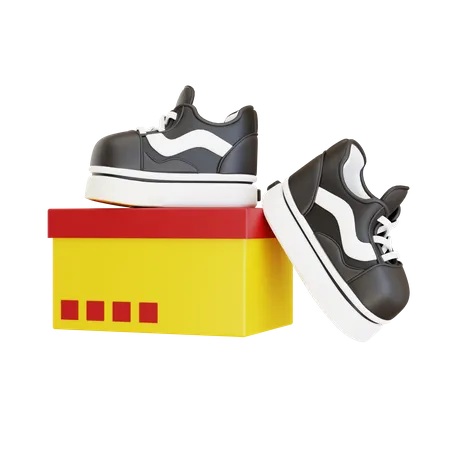 Shoes Parcel  3D Icon