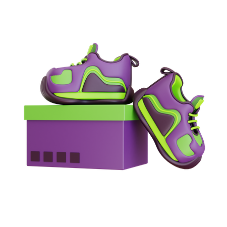 Shoes Parcel  3D Icon