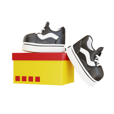 Shoes Parcel 3D Icon