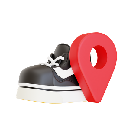 Shoes Point  3D Icon