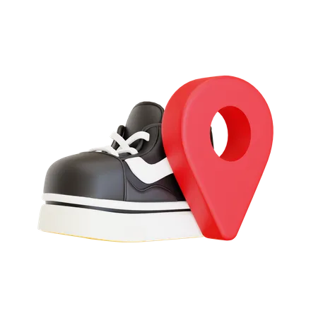 Shoes Point  3D Icon