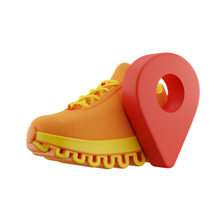 Shoes Point  3D Icon