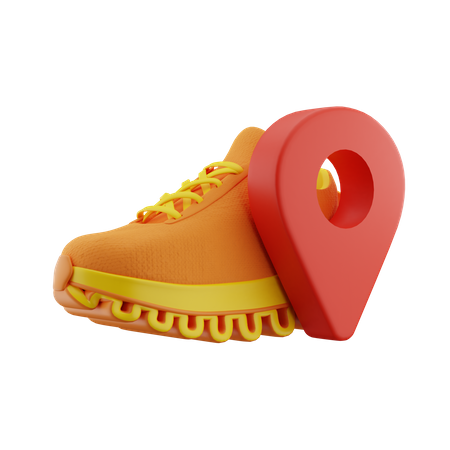 Shoes Point  3D Icon