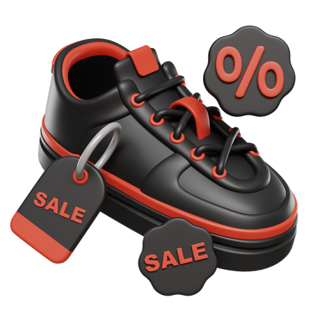 Shoes Sale  3D Icon