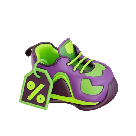 Shoes Sale  3D Icon