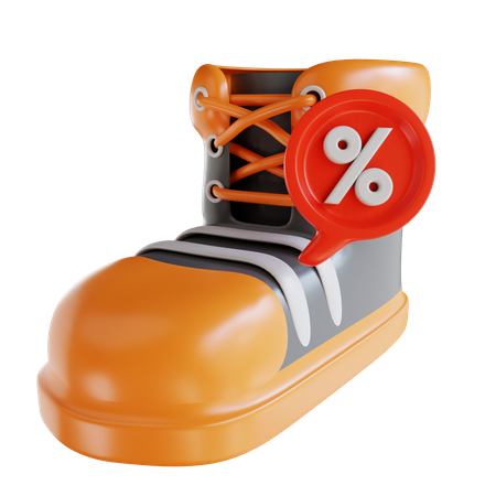 Shoes Sale 3D Icon