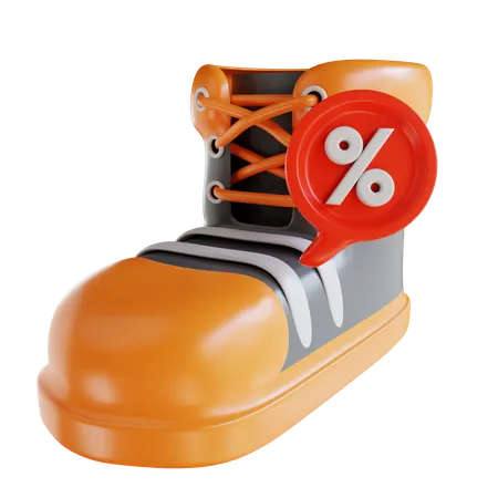 3 D Illustration Sale Shoes And Discount 3D Icon