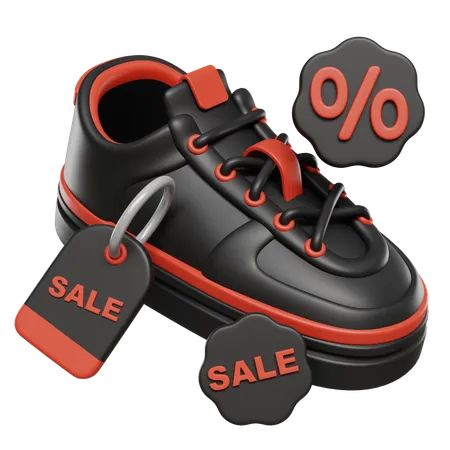 Shoes Sale  3D Icon