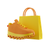 shoes shop 3d logos