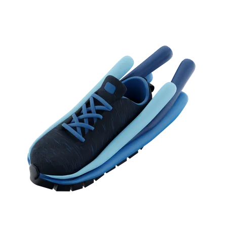 Shoes Speed Water  3D Icon