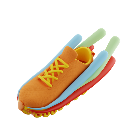 Shoes Splash  3D Icon