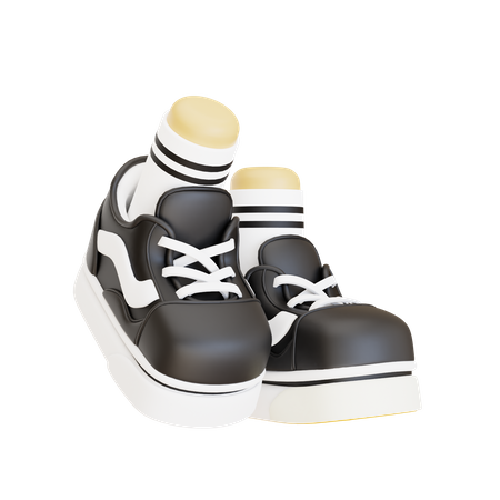 Shoes Walk  3D Icon