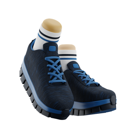 Shoes Walk  3D Icon