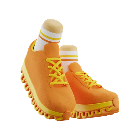 Shoes Walk 3D Icon