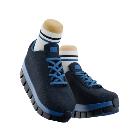 Shoes Walk  3D Icon